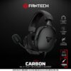 MH92 CARBON BLACK 1 FANTECH Gaming Headset MH92 - Carbon Black