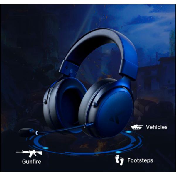 MCHOSE Wireless Headset Tri-Mode V9 Pro – Steel Black