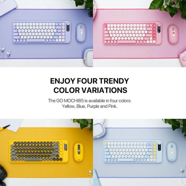 FANTECH Keyboard Go Mochi WK898 Combo – Blue