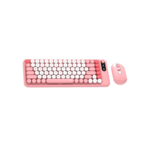 FANTECH Keyboard Go Mochi WK898 Combo - Pink