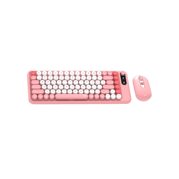 FANTECH Keyboard Go Mochi WK898 Combo - Pink