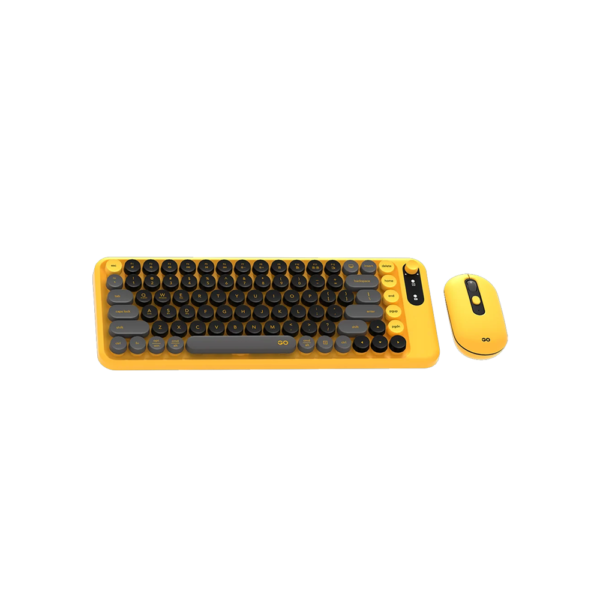 FANTECH Keyboard Go Mochi WK898 Combo – Yellow