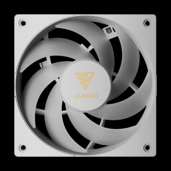 GAMDIAS Fan Casing Notus M1-1203 ARGB PWM 3 in 1 - White