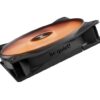 BE QUIET Fan Casing Light Wings LX PWM Reverse 120mm - Black