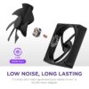 NZXT Fan Casing F140P Static Pressure 140mm Single - Matte Black