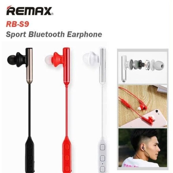 REMAX Earphone Bluetooth Sporty RB-S9