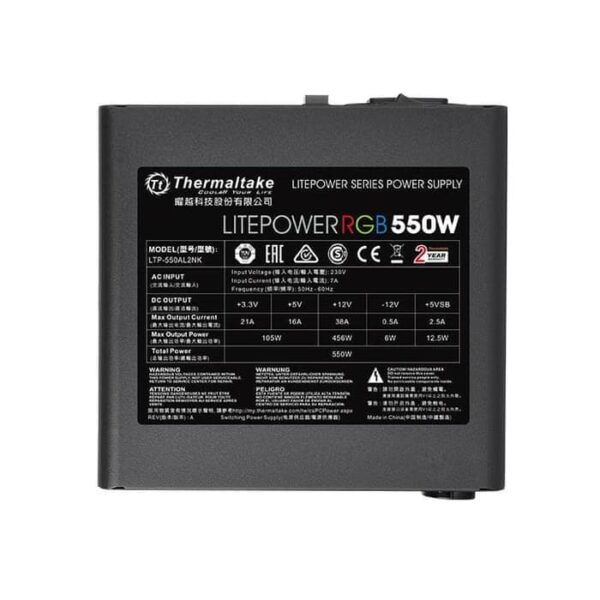 THERMALTAKE Power Supply Litepower RGB 550W