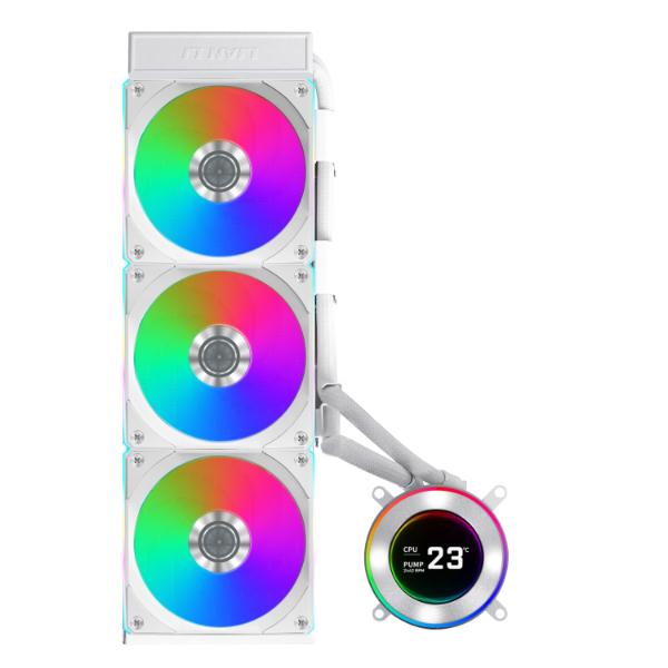 LIAN LI CPU Cooler HydroShift II LCD-C 360TL 2.1" IPS - White