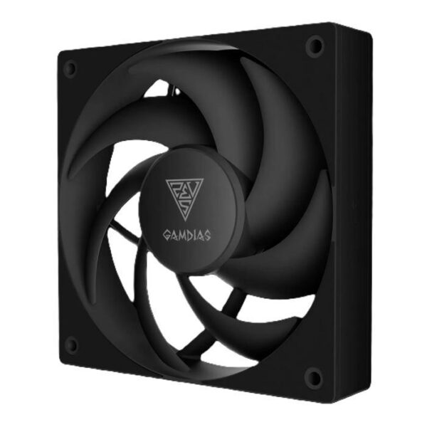 GAMDIAS Fan Casing Notus M1-1203 PWM Triple Pack - Black
