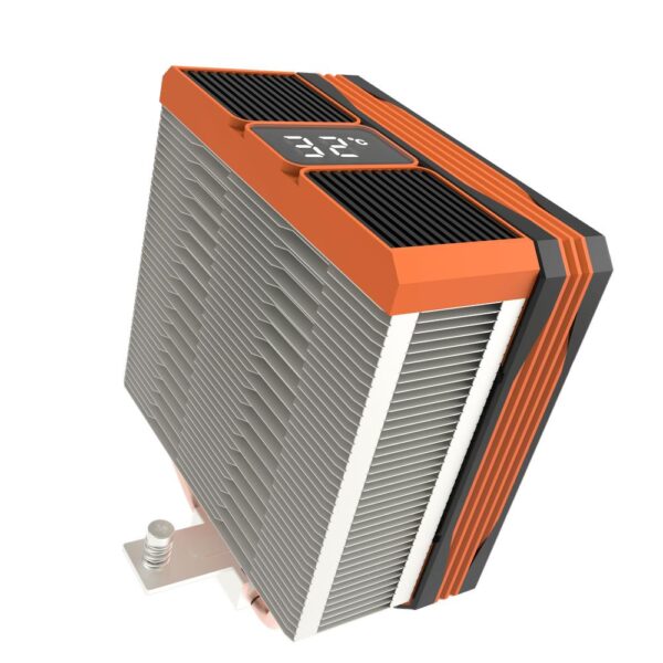 DARKFLASH CPU Cooler M400 Digital Display Tower - Orange