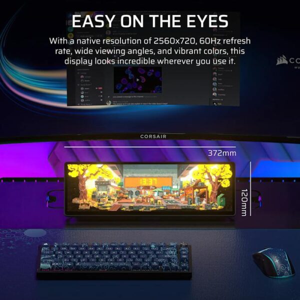CORSAIR Monitor Xeneon Edge 14.5 Inch LCD Touchscreen