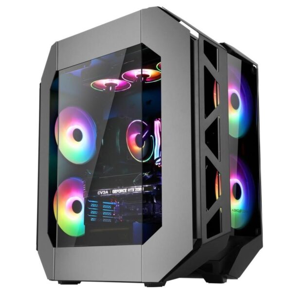 ABKONCORE Casing AL1000 Sync ARGB E-ATX Tempered Glass
