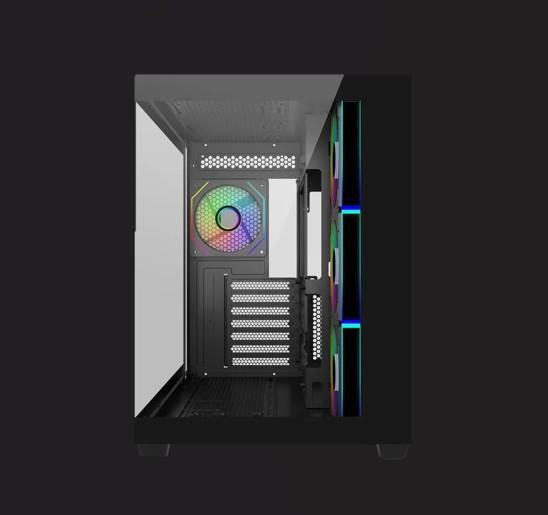 COOLER MASTER Casing Elite 681 ATX 4 Fan 120mm - Black