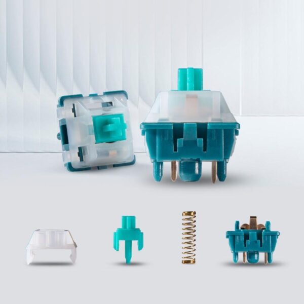TECWARE Switch Pearl Teal Pre-Lubed Linear