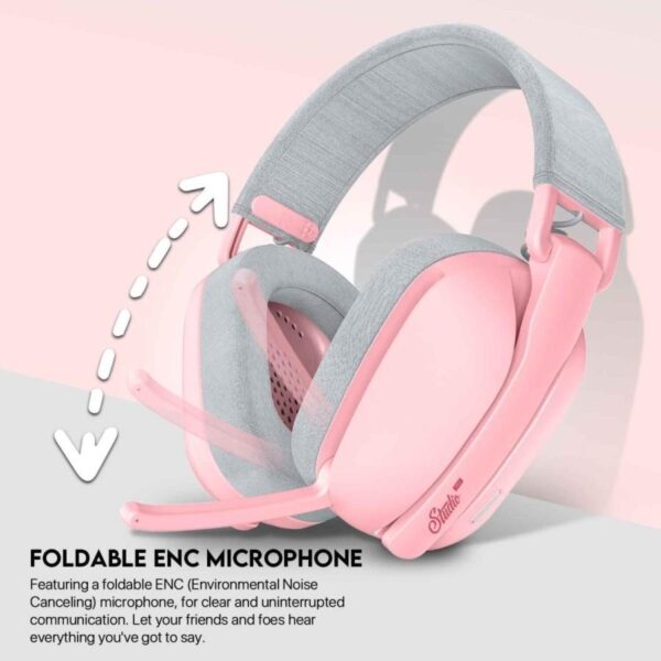 FANTECH Headset WHG03 Pro Studio Pro 4 Mode Wireless 7.1 - Pink