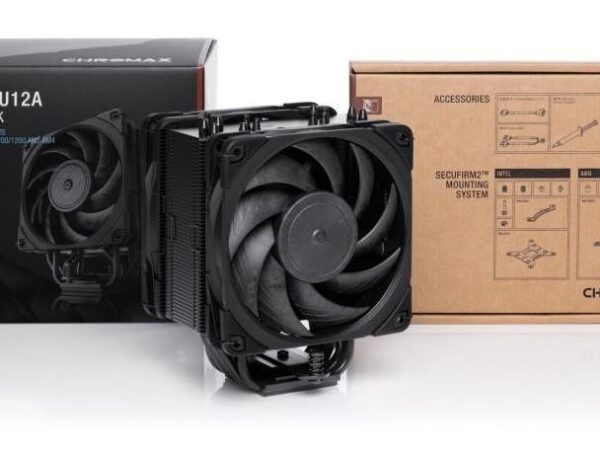 NOCTUA CPU Cooler NH-U12A Chromax Black