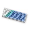MCHOSE Keyboard G75 Pro Tri-Mode Gasket Mechanical Matcha Latte Switch V2 - Arctic Snow