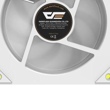 DARKFLASH Fan Casing DM8 Line Reverse ARGB 120mm - White