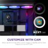 NZXT CPU Cooler Kraken Plus 360 RGB AIO 1.54" LCD - Black