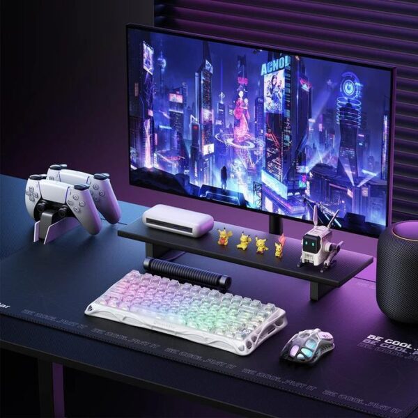 GRAVASTAR Keyboard Mercury K1 Lite Wireless Mechanical - Crystal Aurora