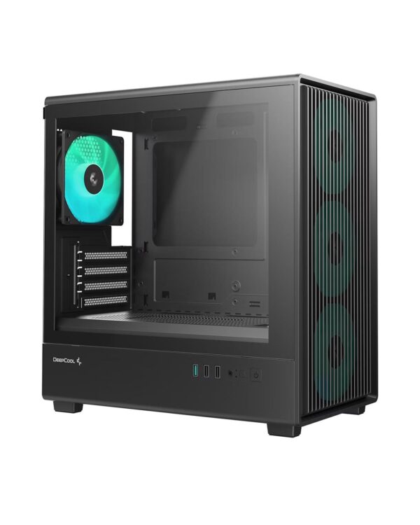 445583f3e4c64d2a9dbf9d5510a94fbdtplv-aphluv4xwc-origin-jpeg.jpeg DEEPCOOL Casing CC350 4F M-ATX Tempered Glass - Black