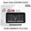 TEAM RAM SODIMM Elite DDR4 32GB 2666MHz