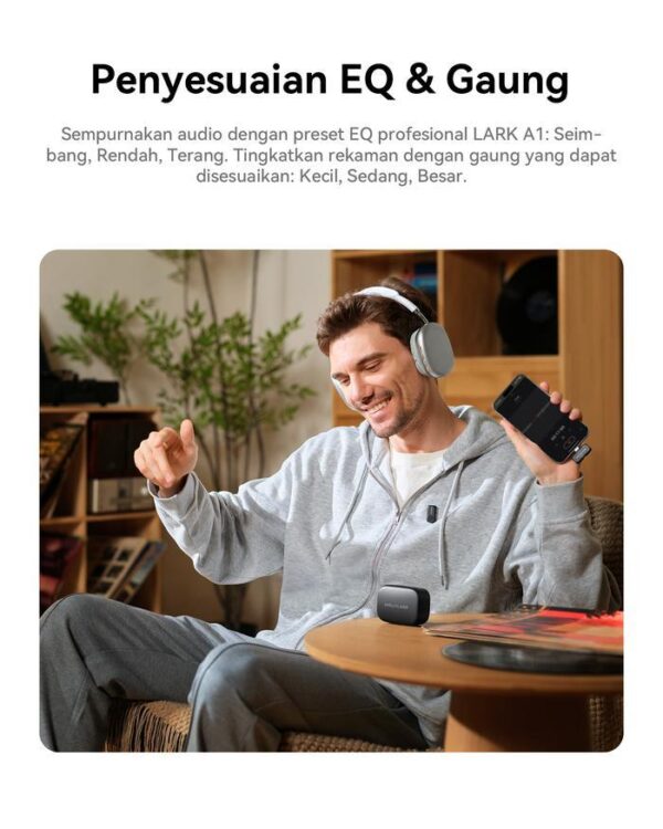 57180e7befec4c41a5591847d92f29cbtplv-aphluv4xwc-origin-jpeg.jpeg HOLLYLAND Microphone Lark A1 Combo Wireless Android / iOS Noise Canceling