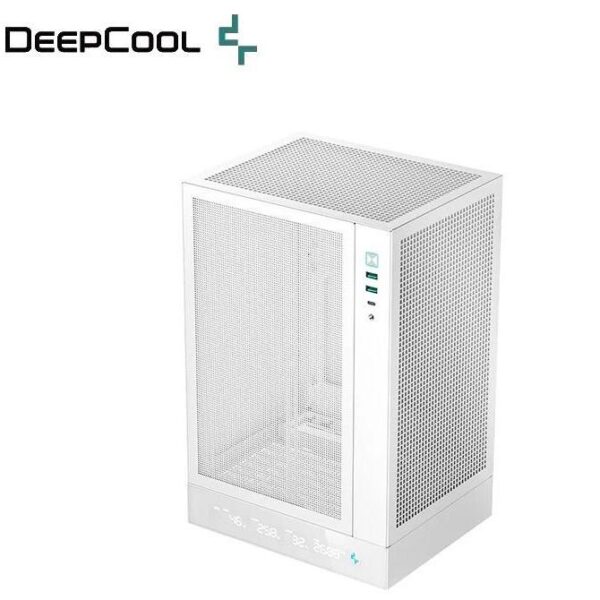 DEEPCOOL Casing CH170 Digital Mini ITX - White