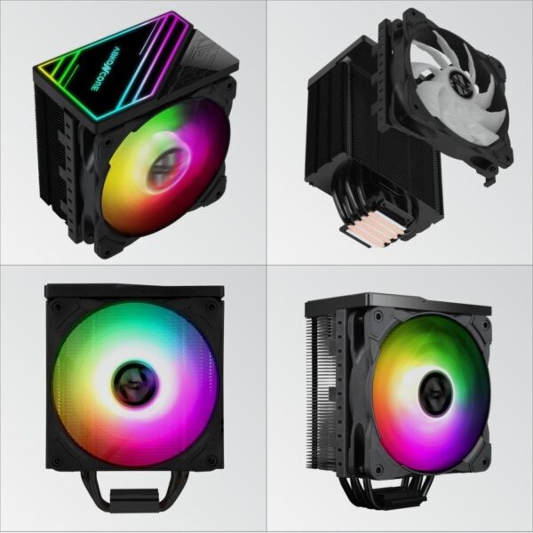 ABKONCORE CPU Cooler Coolstorm T408B RGB Sync