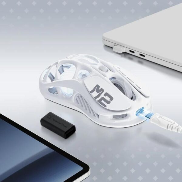 GRAVASTAR Mouse Mercury M2 Wireless Gaming - Opaline White