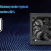 PCCOOLER Power Supply HW500-NP 500W
