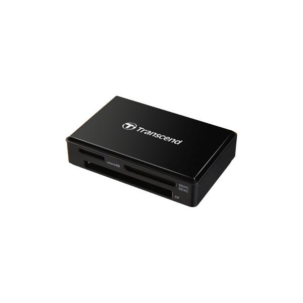 TRANSCEND Card Reader RDF8 All in 1 Multi Memory USB - Black
