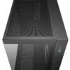 DEEPCOOL Casing CG330 3F M-ATX 3 Fan ARGB - Black