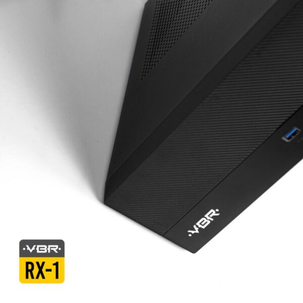 VBR Casing ITX RX 1 Slim + PSU 200W - Black