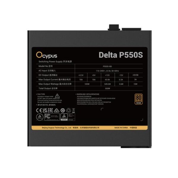 7cb82e60fe9b42ada0481a1f2a0e11abtplv-aphluv4xwc-origin-jpeg.jpeg OCYPUS Power Supply Delta P550S 550W 80+ Bronze ATX 3.1 Non Modular