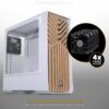 MAGNIUMGEAR Casing Neo Air 2 Wood Mid Tower - White