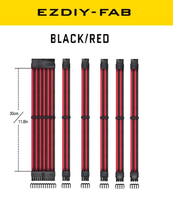82d66db0070d40739f33592ce36b0e59tplv-aphluv4xwc-origin-jpeg.jpeg EZDIY-FAB PSU Cable Extension 16AWG 6 Cable V2 EZDPI228-3 - Black Red