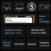 TEAM SSD NVME MP44Q 2TB - Gen 4
