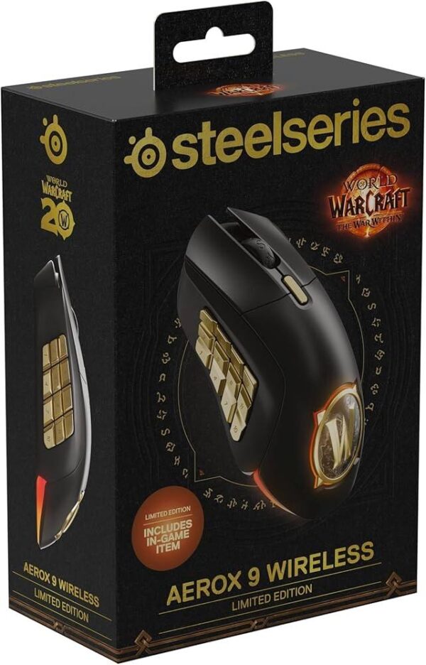 STEELSERIES Mouse Aerox 9 Wireless World of Warcraft Edition