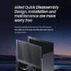 JONSBO Casing T9 Wood Mini ITX Aluminium PCIe 5.0 Riser