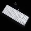 PARADOX GAMING Keyboard Ghost87 ABS Hotswap - White