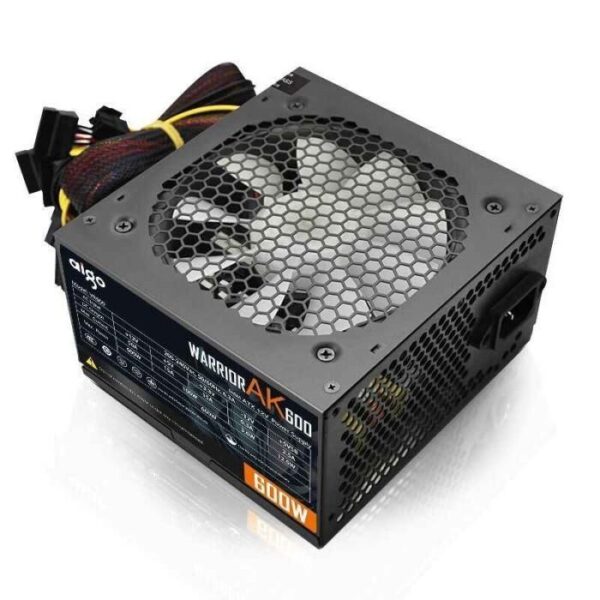 AIGO Power Supply AK600 600W Rainbow LED
