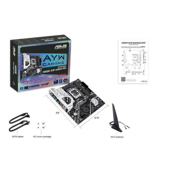 977298fb8feb4c4c8cff1cf19ae5ed29tplv-aphluv4xwc-origin-jpeg.jpeg ASUS Motherboard H810M AYW Gaming WiFi - Intel LGA 1851 DDR5