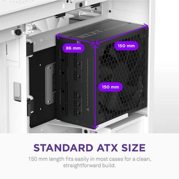 NZXT Power Supply C1000 Gold Core 1000W 80+ Gold Full Modular ATX 3.1