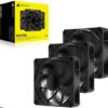 CORSAIR Fan Casing RS120 Max PWM Thick 120mm Triple Pack
