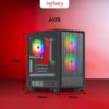 INFINITY Casing Axis M-ATX 3 Fan - Black