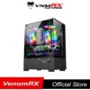 VENOMRX Casing Mars M-ATX 3 Fan RGB 120mm