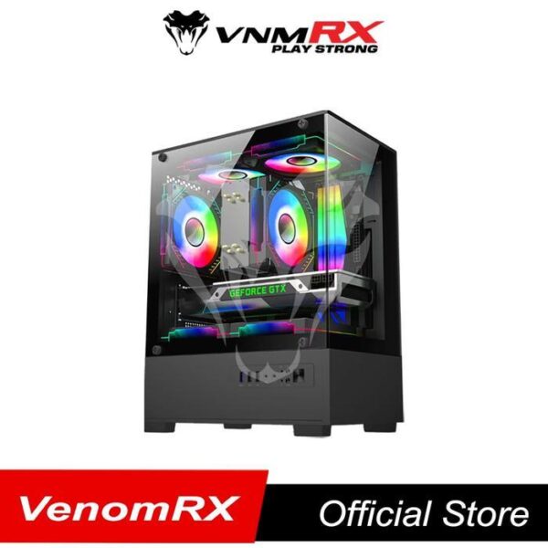 VENOMRX Casing Mars M-ATX 3 Fan RGB 120mm