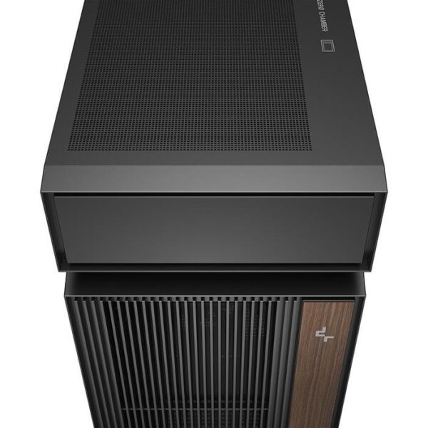 DEEPCOOL Casing CL6600 ATX With Liquid Cooler - Black