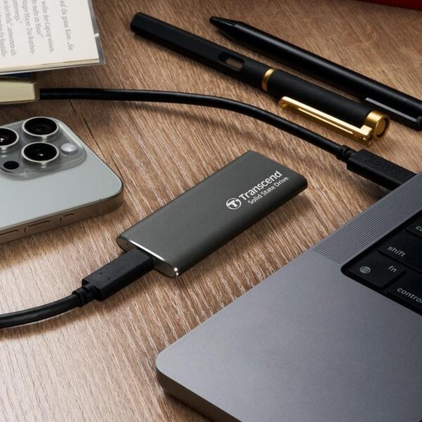 TRANSCEND SSD External Portable ESD265C 500GB Type-C TS500GESD265C